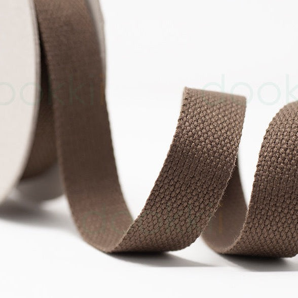 25mm Webbing - Brown