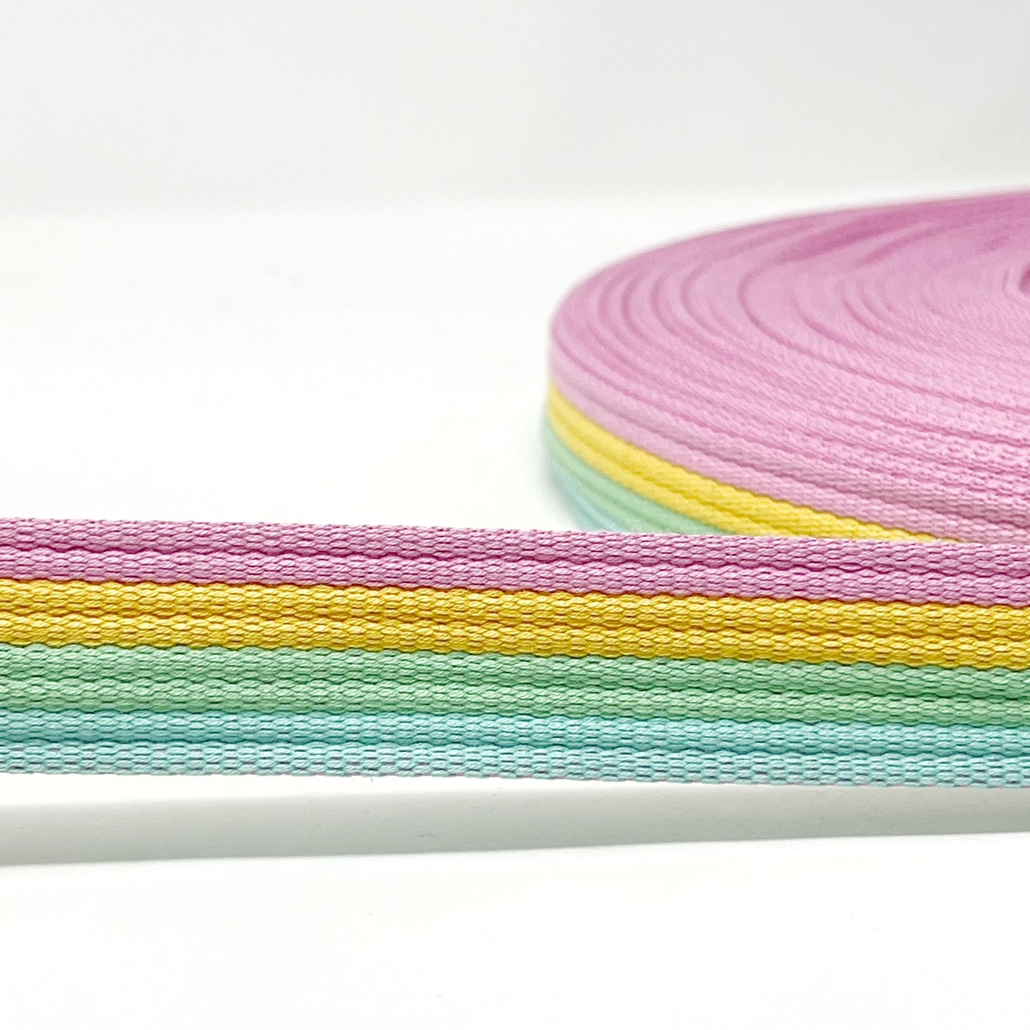 30mm Pastel Stripe Webbing