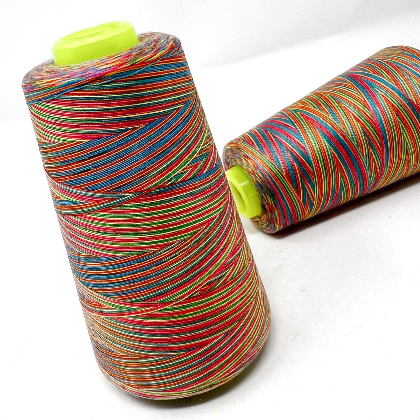 Rainbow Overlocker Cones - Red/Green/Blue/Yellow