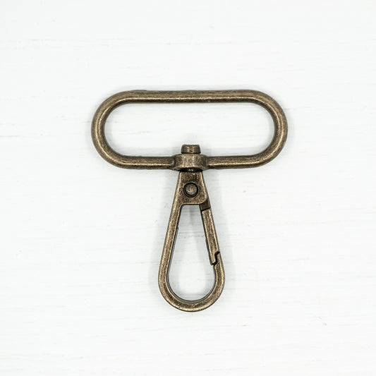 Snap Hooks - 38mm - Bright Brass