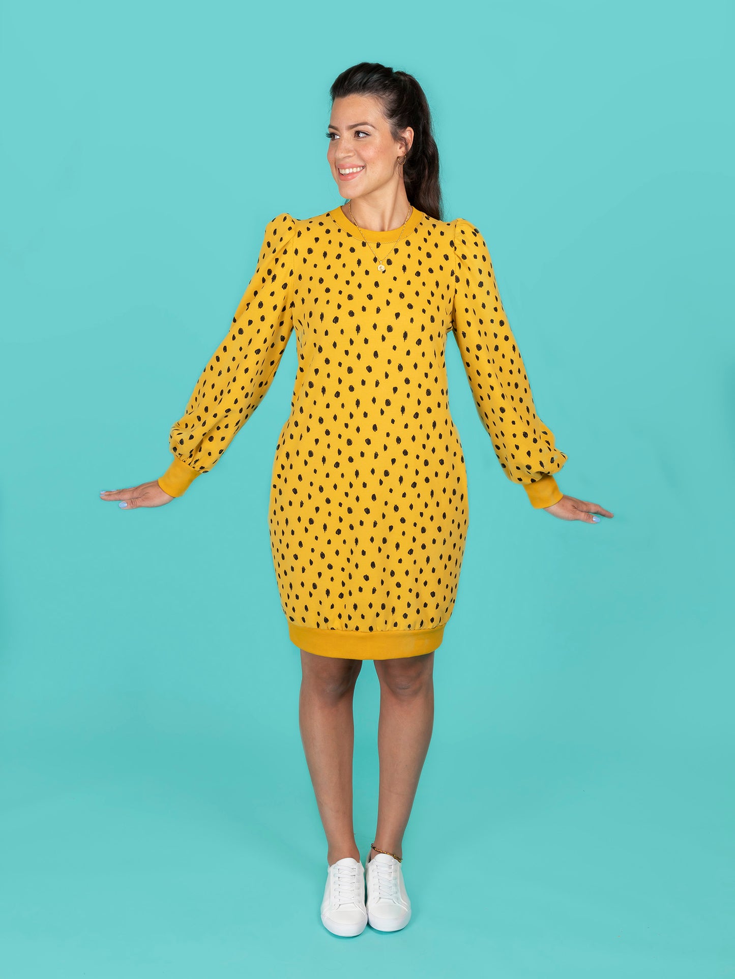 Tilly and the Buttons Billie Sweatshirt and Dress - Sizes UK 6-34