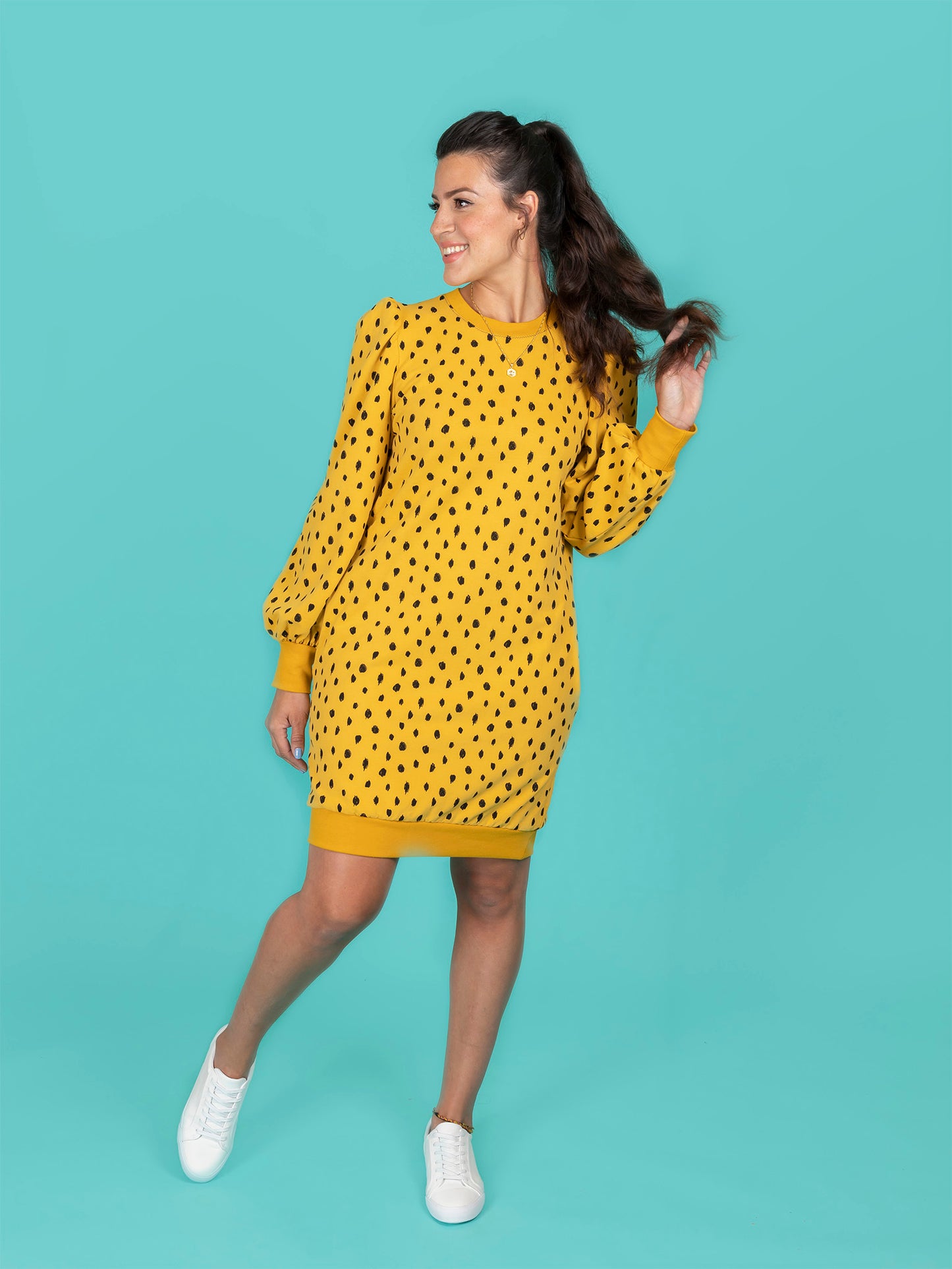 Tilly and the Buttons Billie Sweatshirt and Dress - Sizes UK 6-34