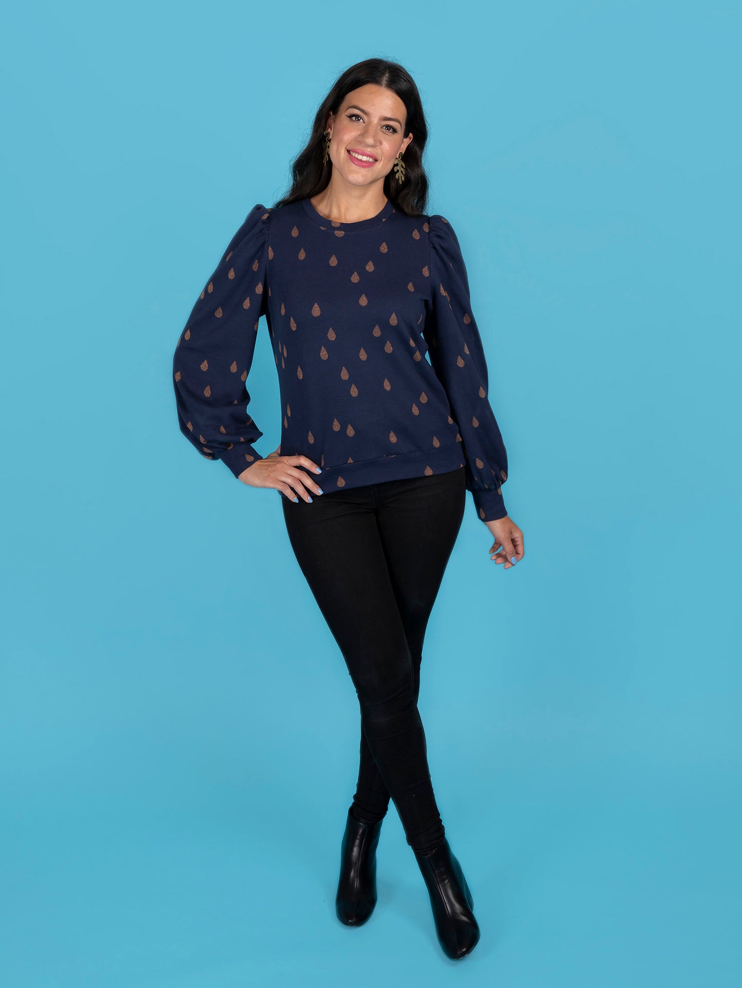 Tilly and the Buttons Billie Sweatshirt and Dress - Sizes UK 6-34