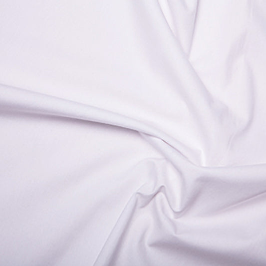 Cotton Poplin - White