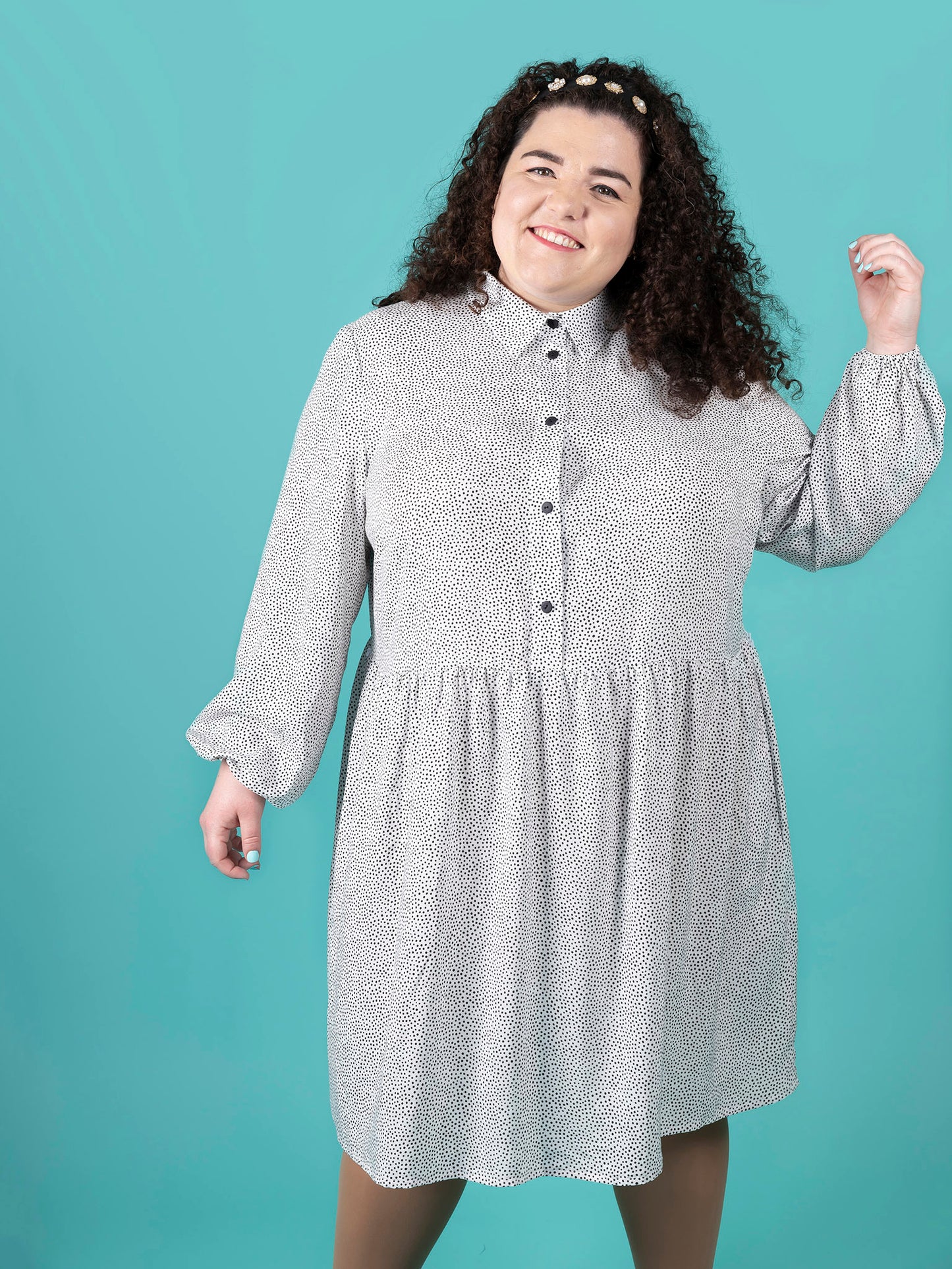 Tilly and the Buttons Lyra Shirt Dress - Sizes UK 6-34