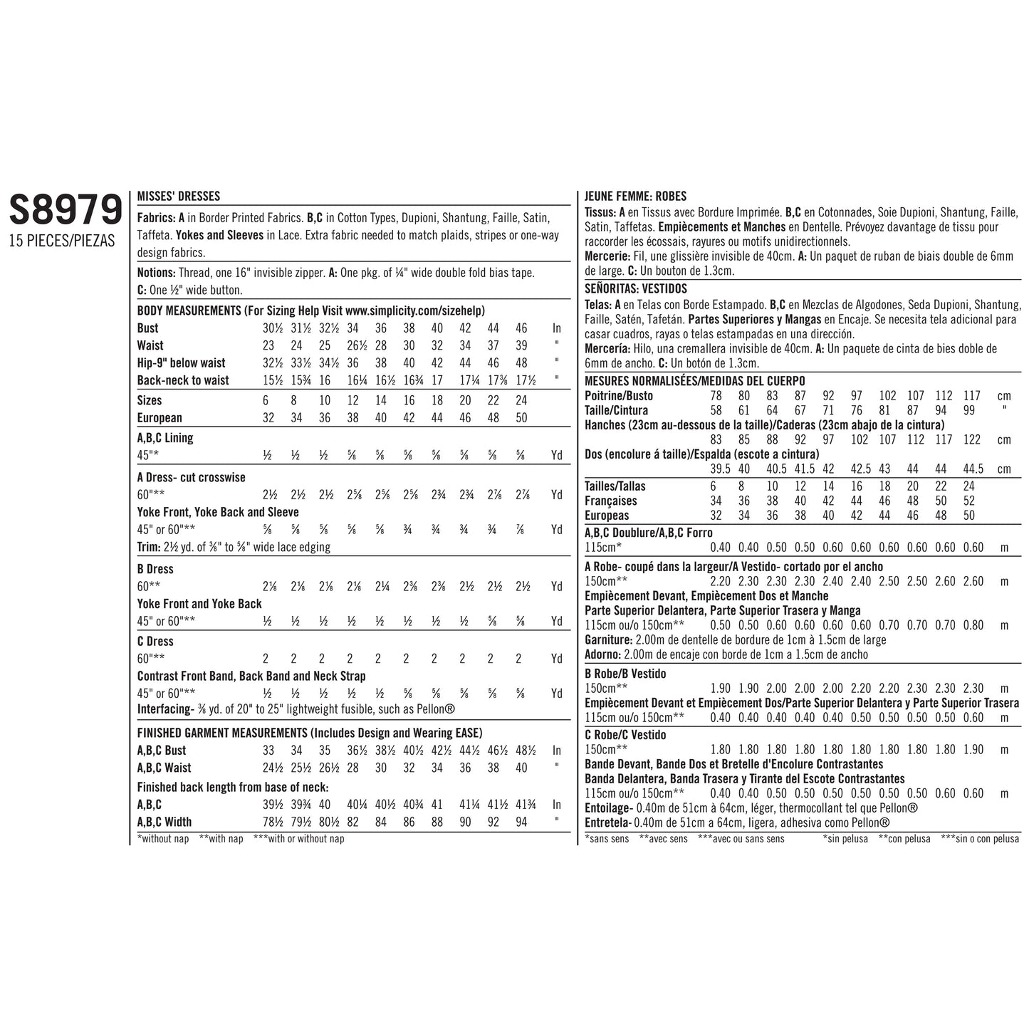 Simplicity 8979