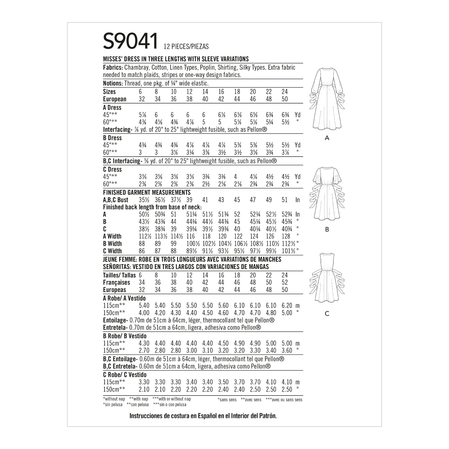 Simplicity 9041