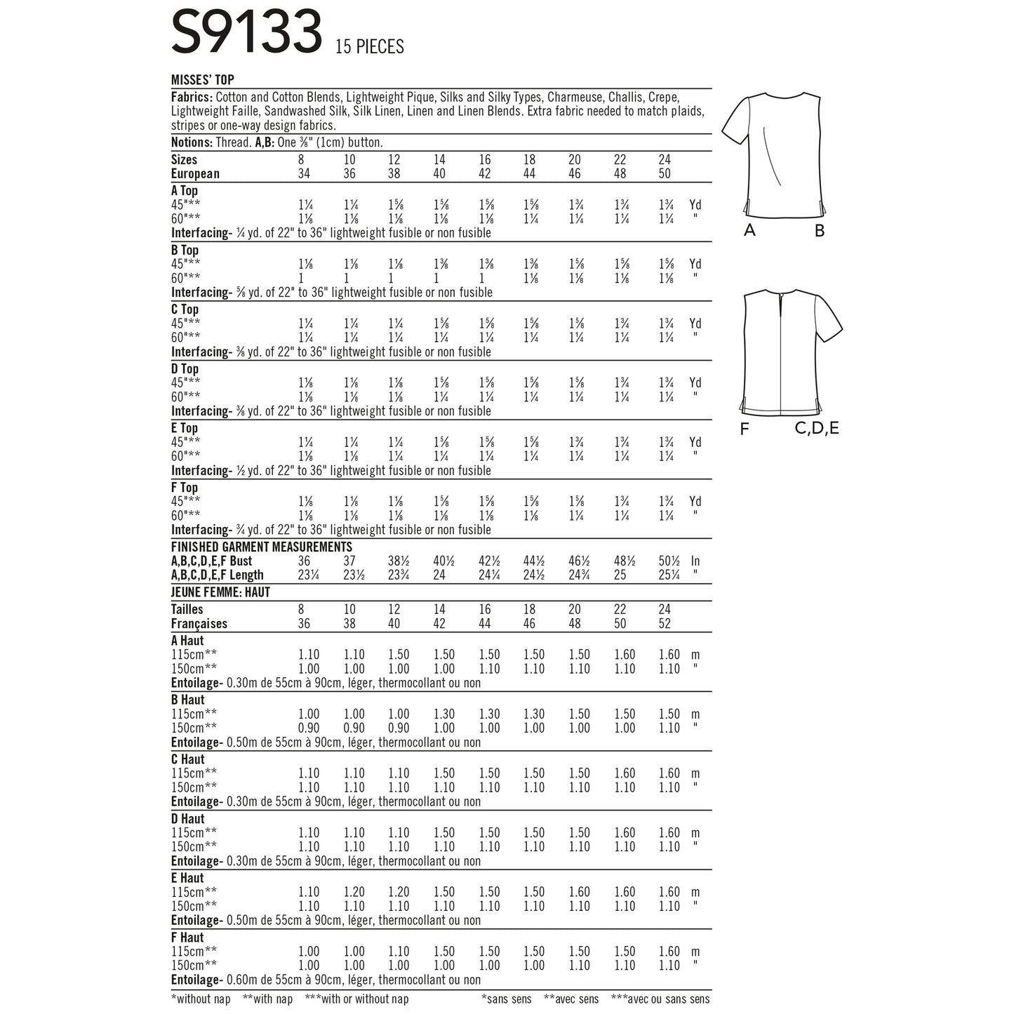 Simplicity 9133