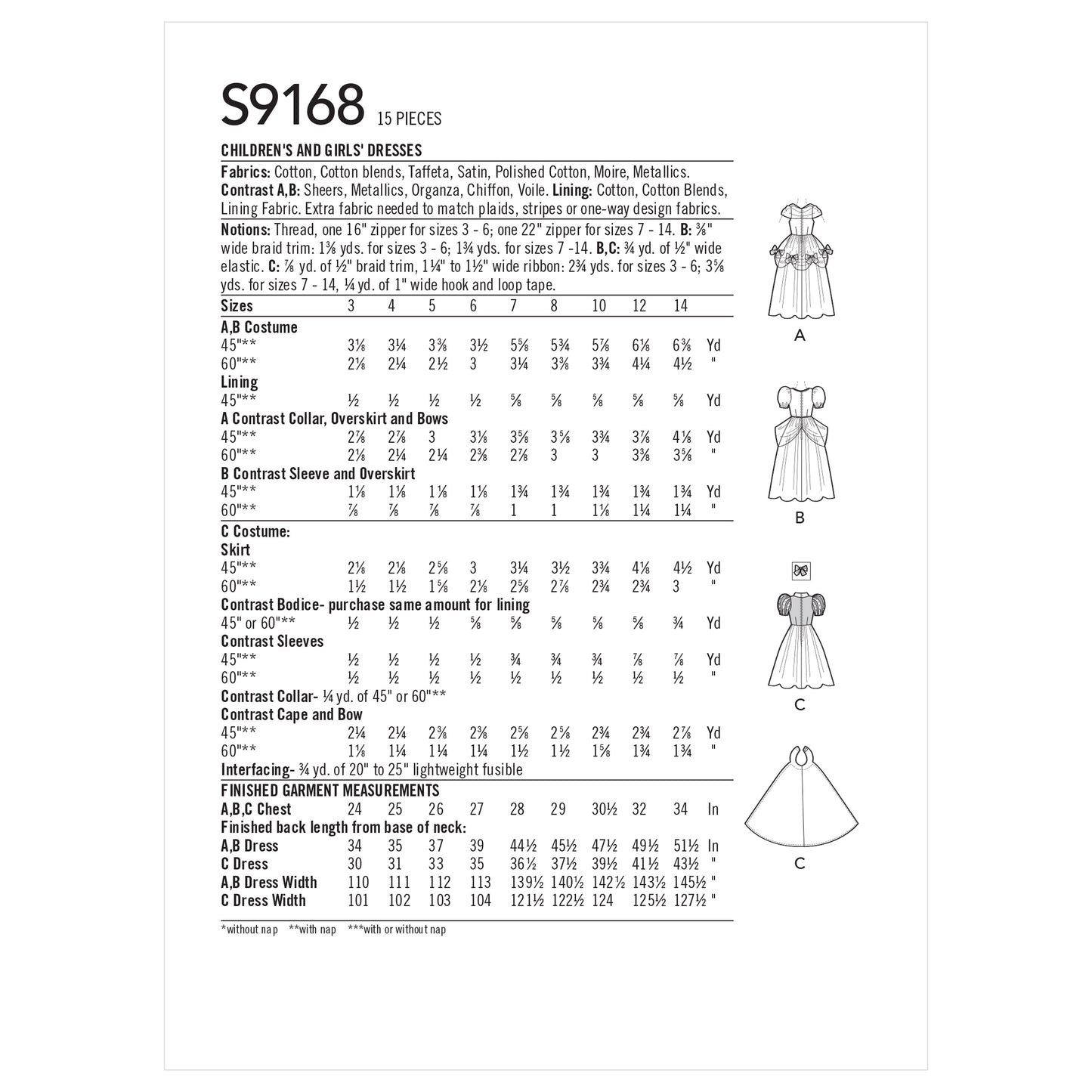 Simplicity 9168