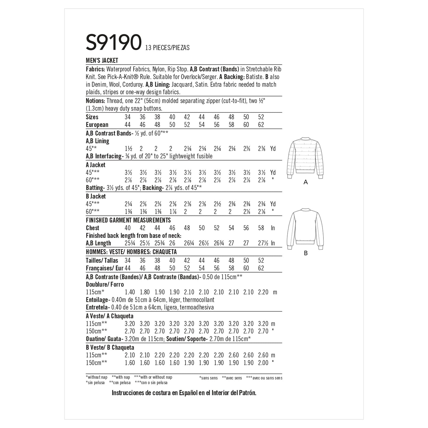 Simplicity 9190
