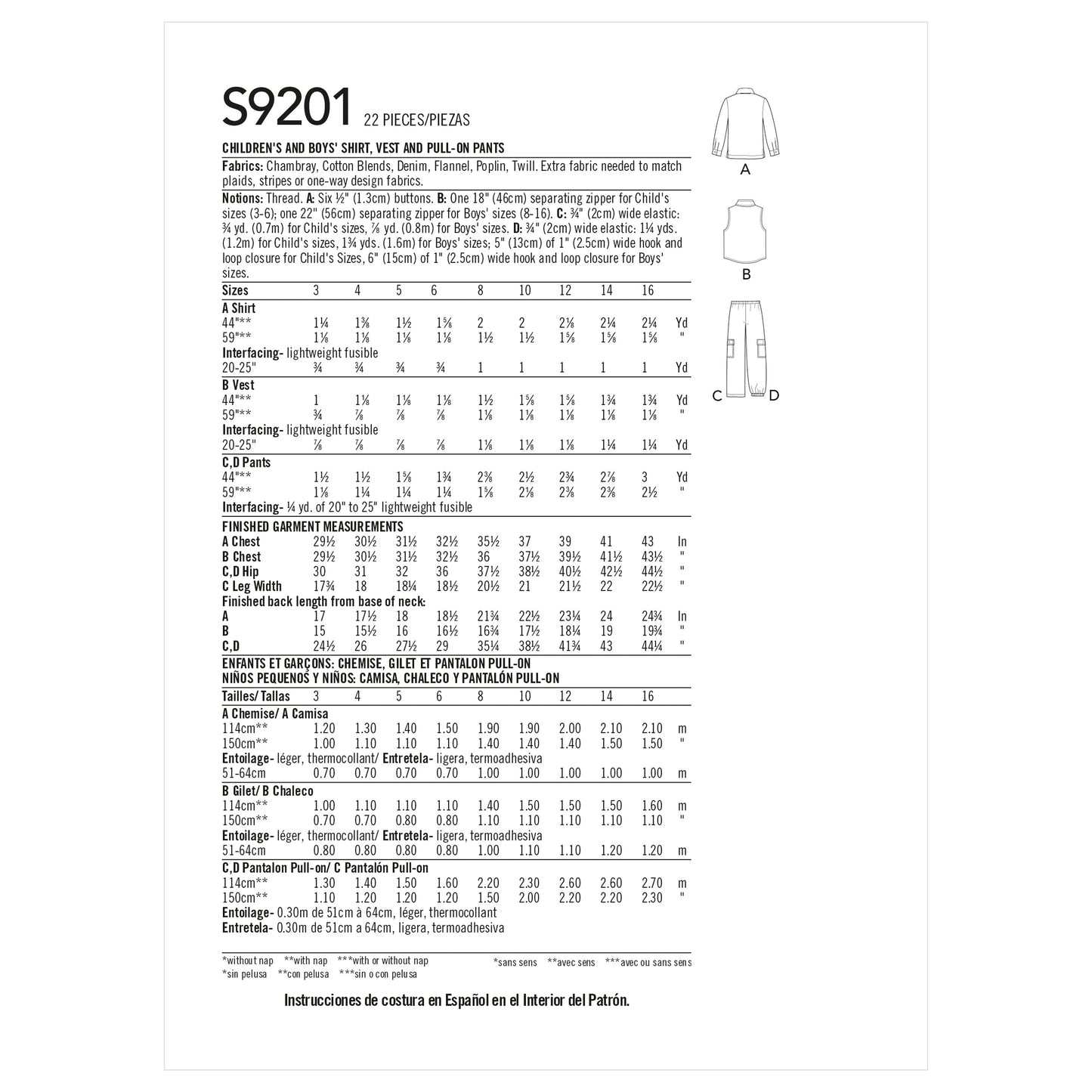 Simplicity 9201