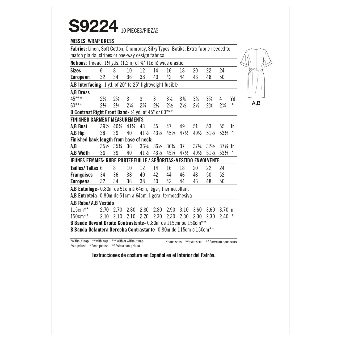 Simplicity 9224