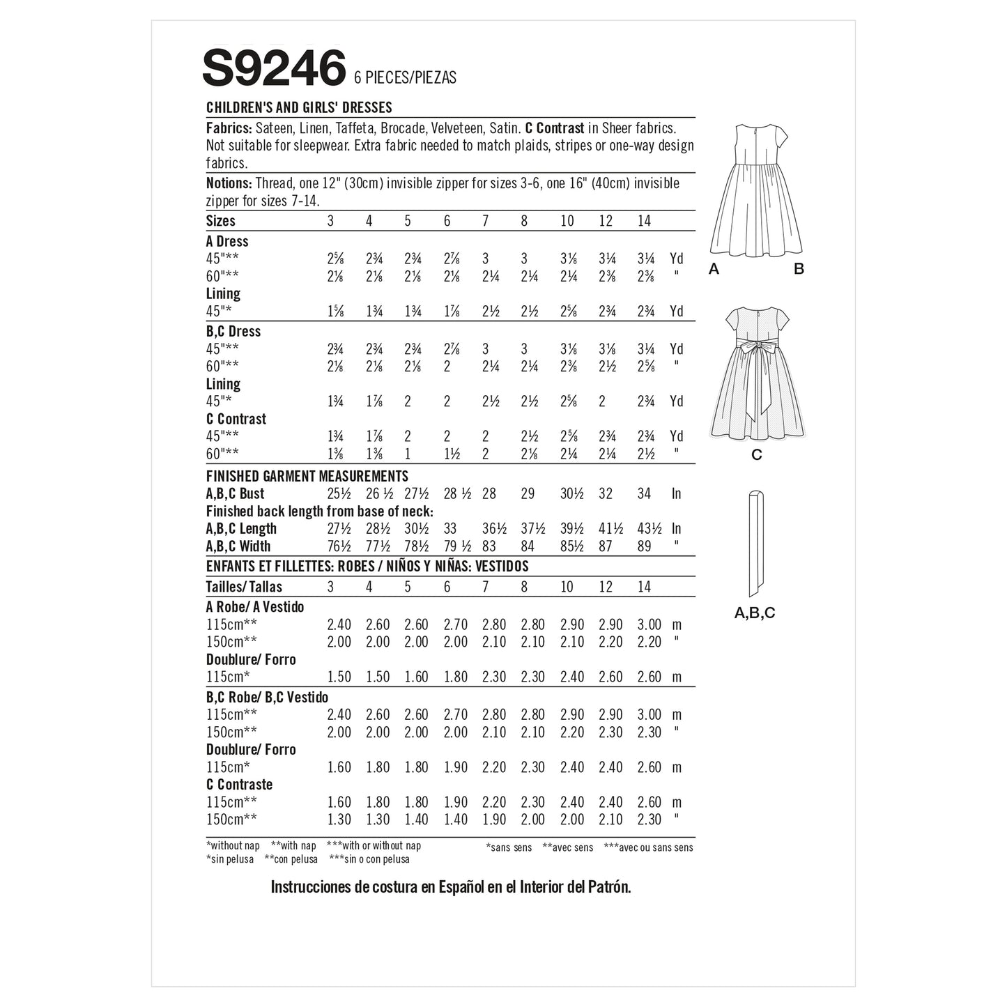 Simplicity 9246