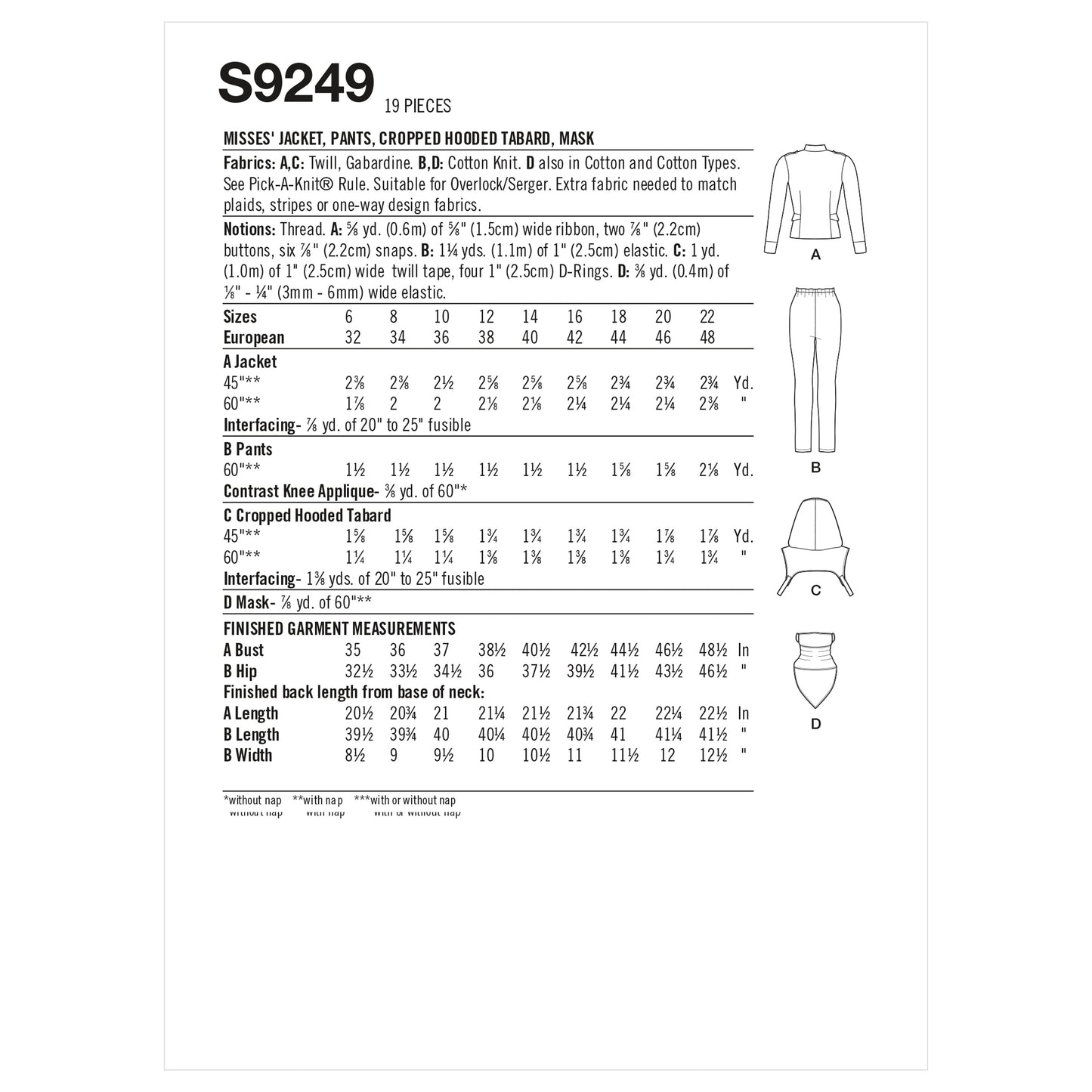 Simplicity 9249