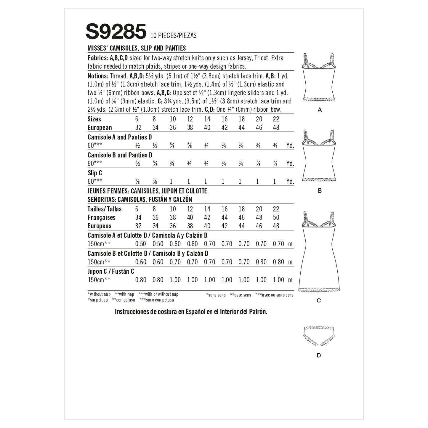 Simplicity 9285