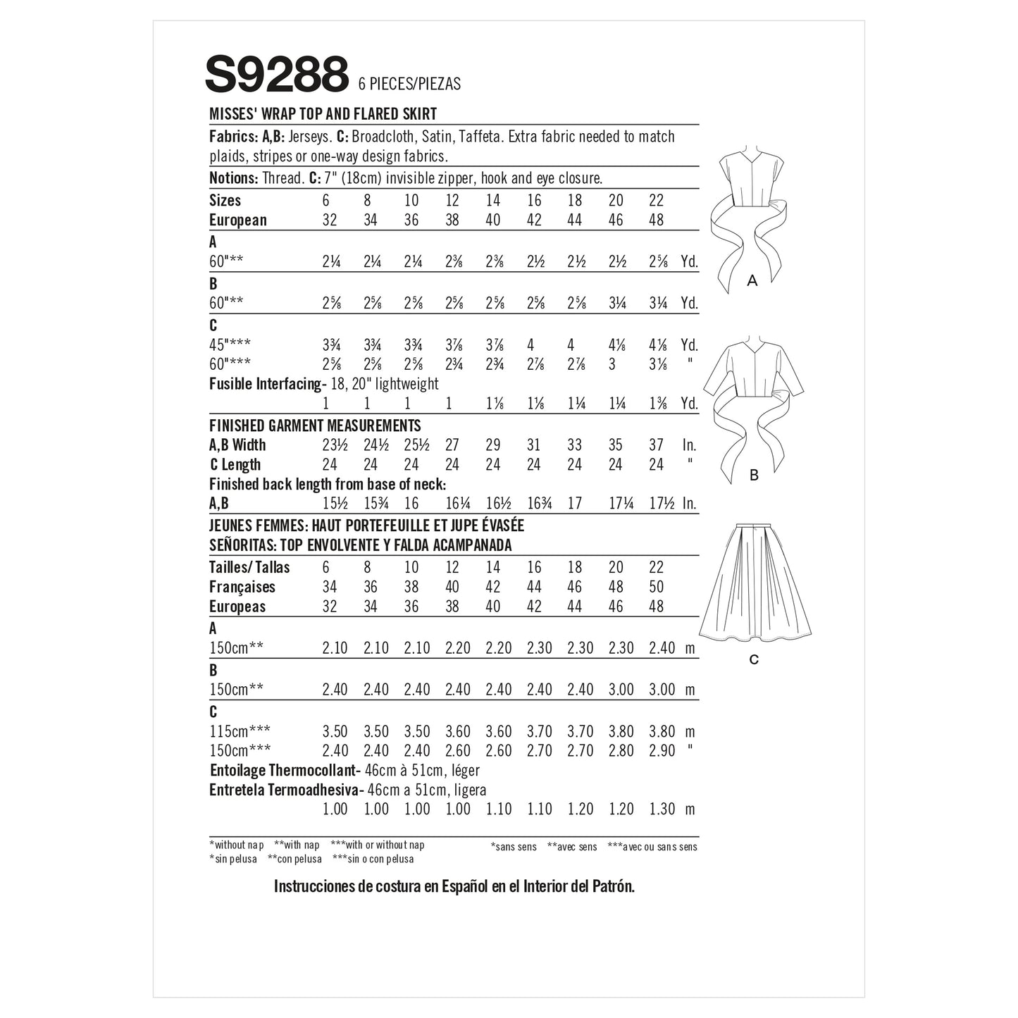 Simplicity 9288