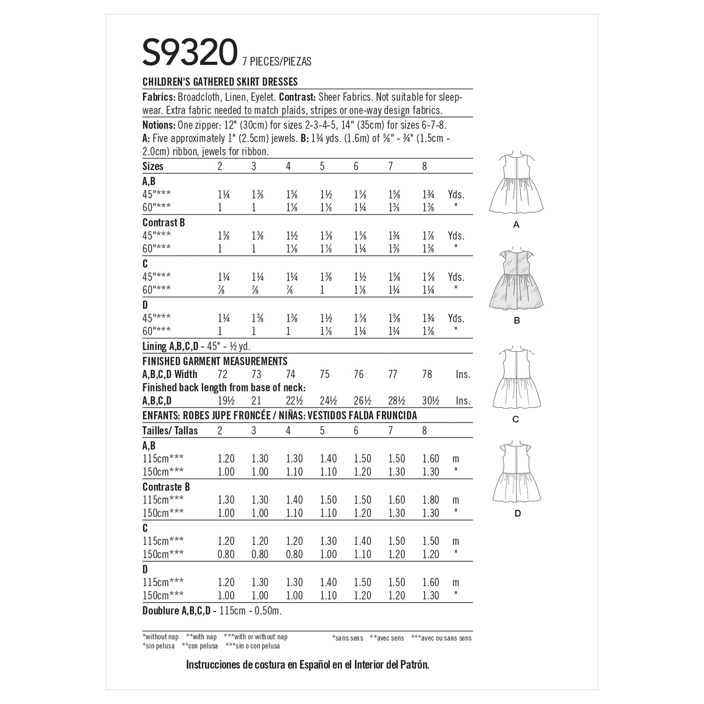 Simplicity 9320