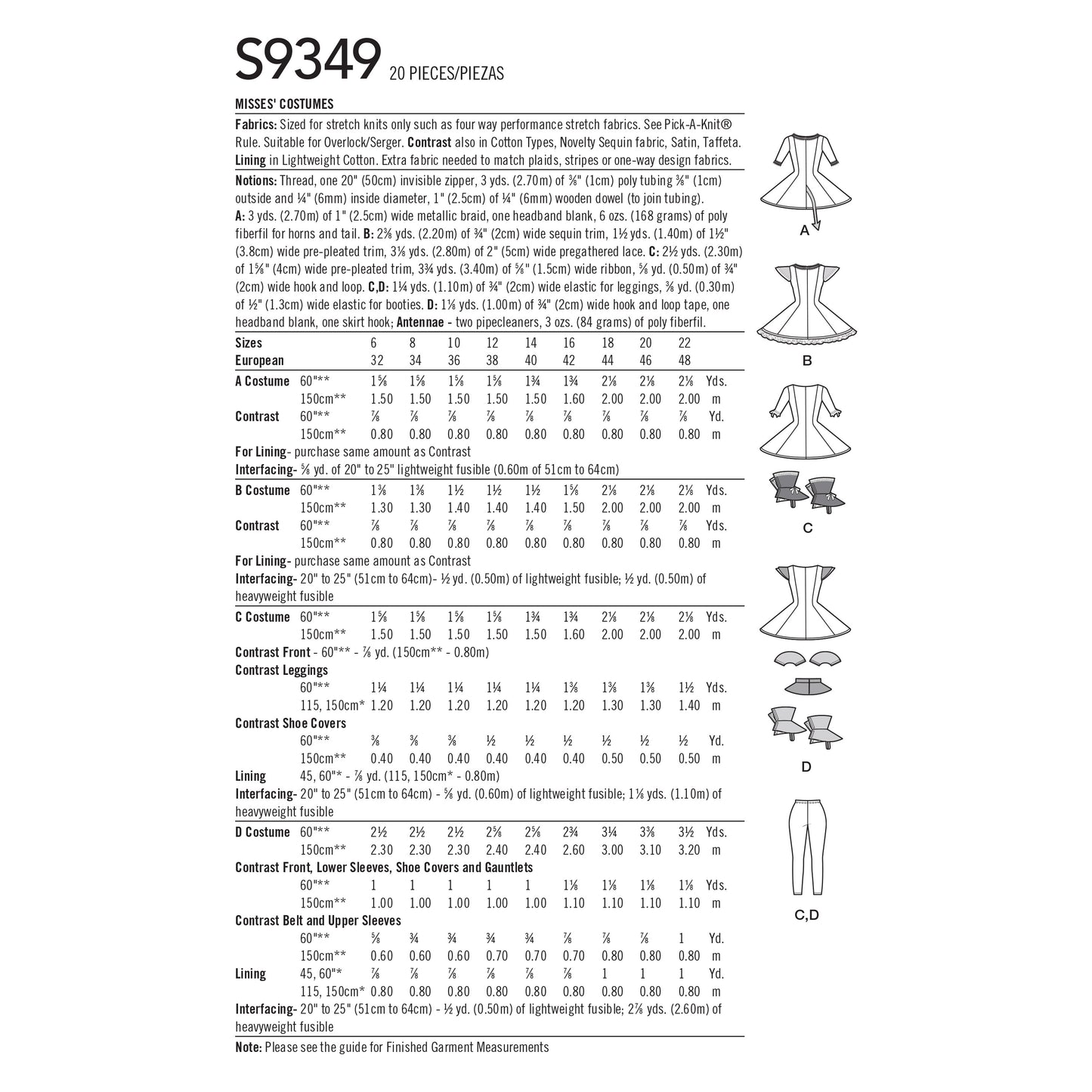 Simplicity 9349