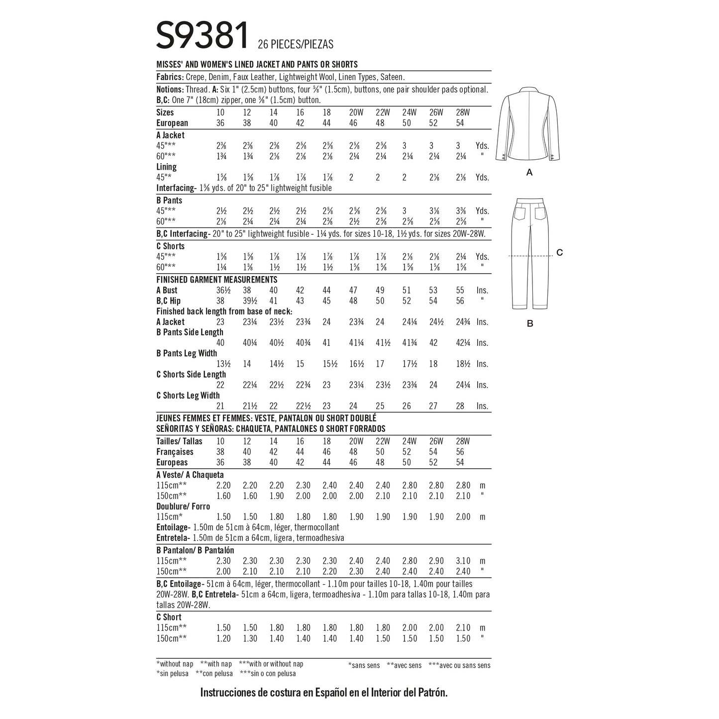 Simplicity 9381