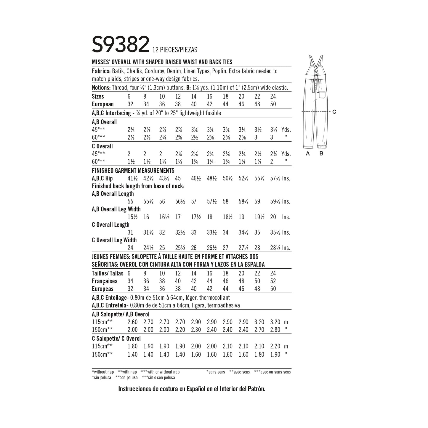 Simplicity 9382