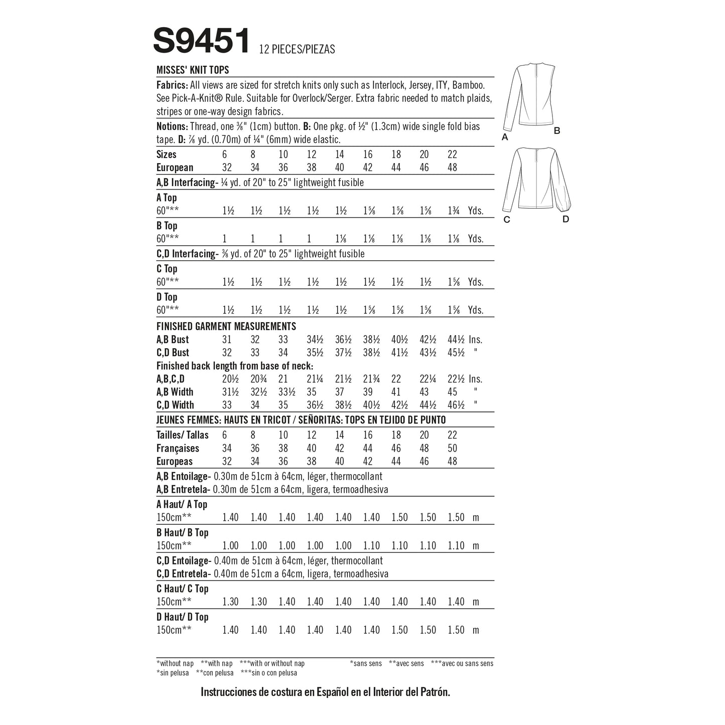 Simplicity 9451