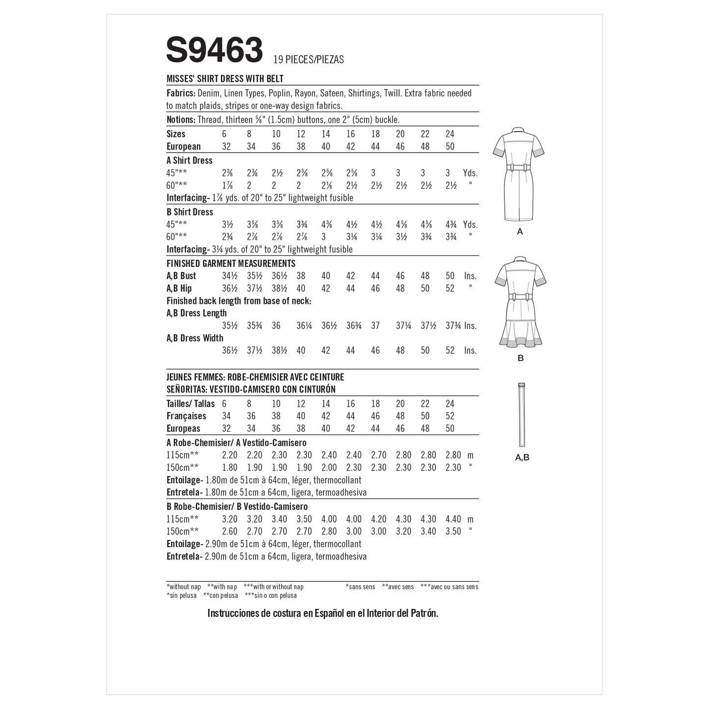 Simplicity 9463