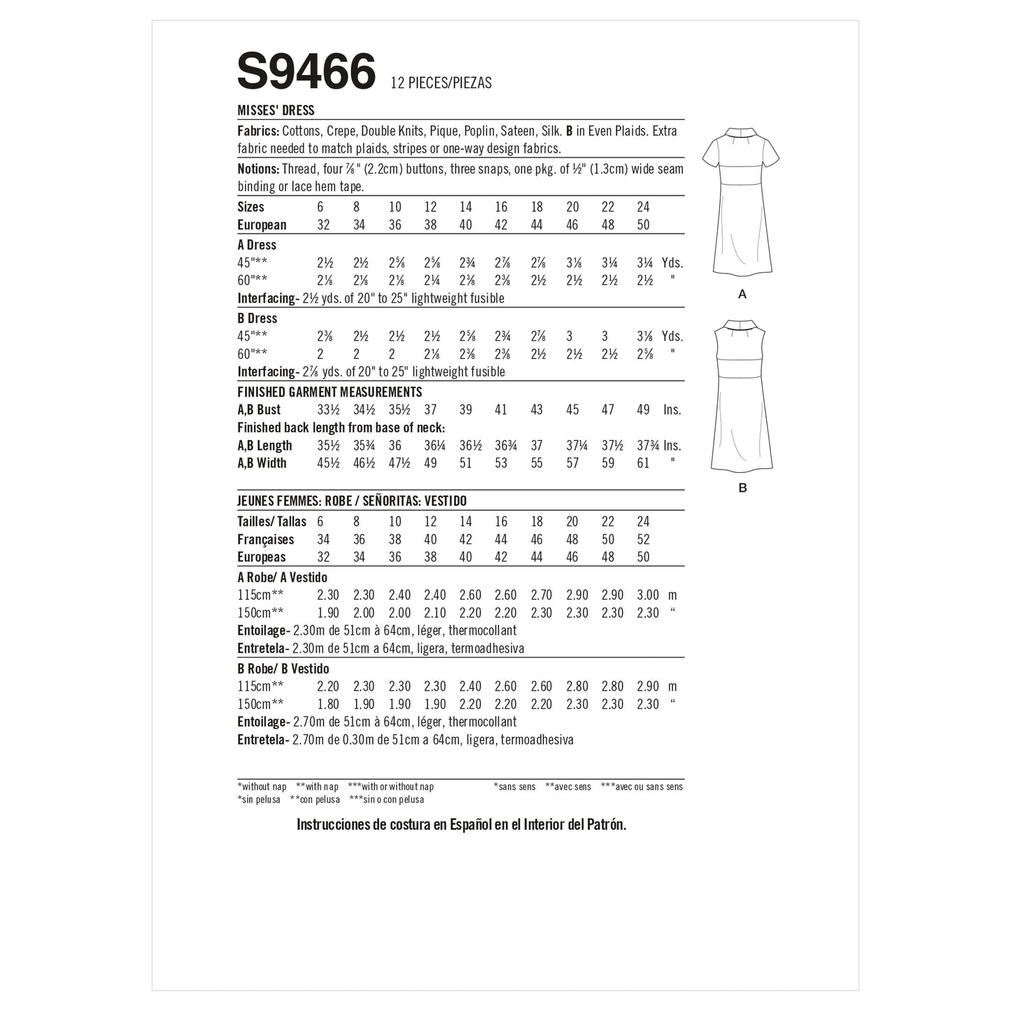 Simplicity 9466