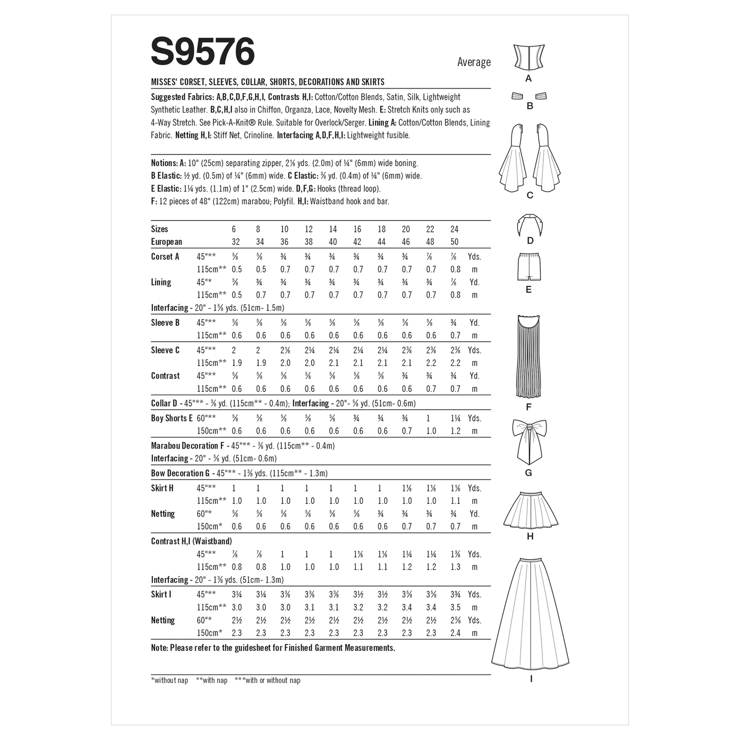 Simplicity 9576
