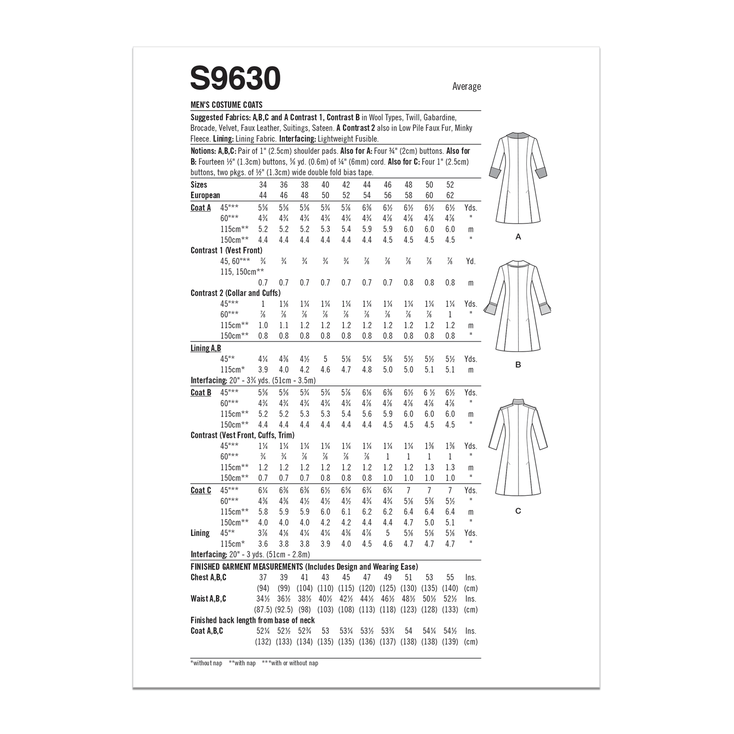 Simplicity 9630