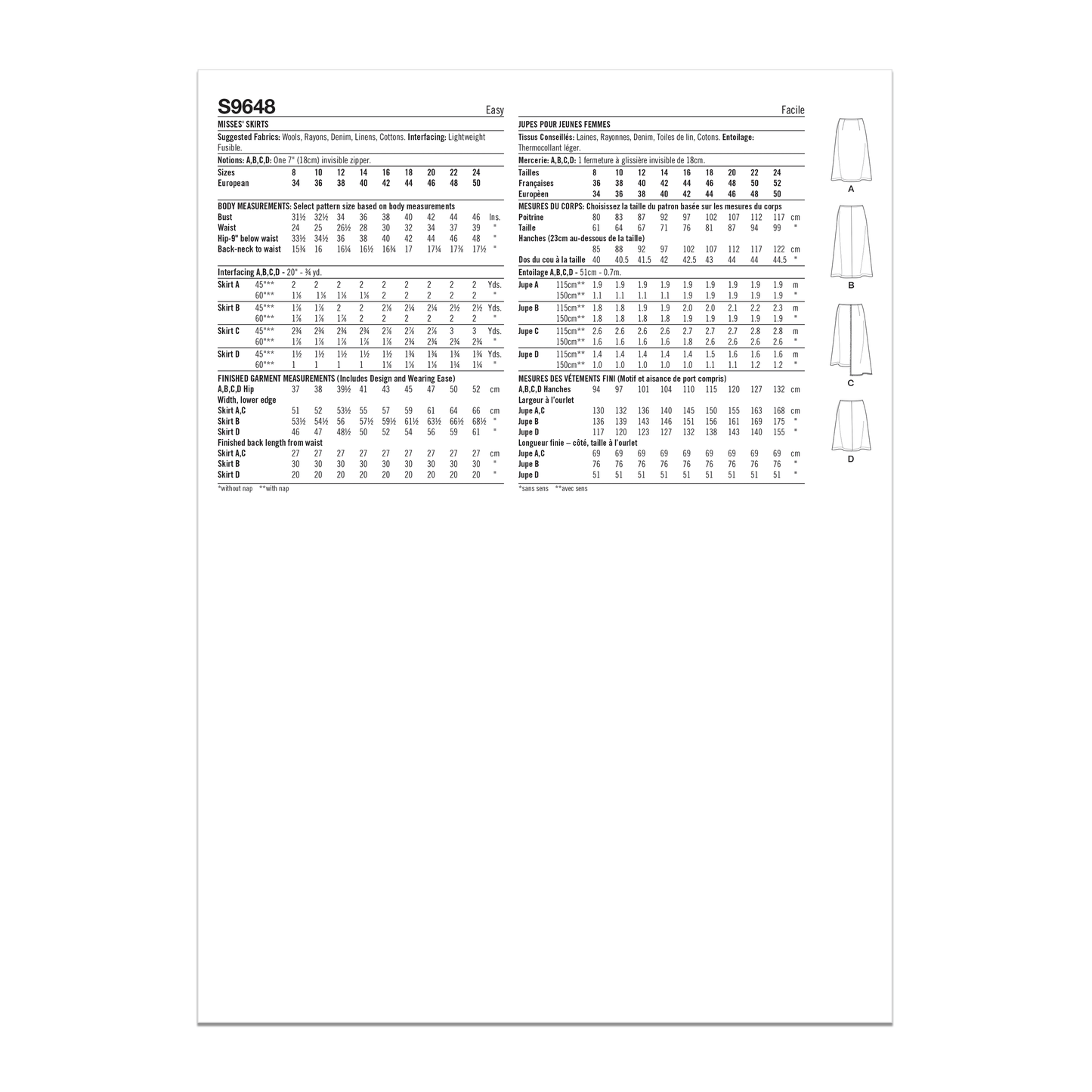 Simplicity 9648