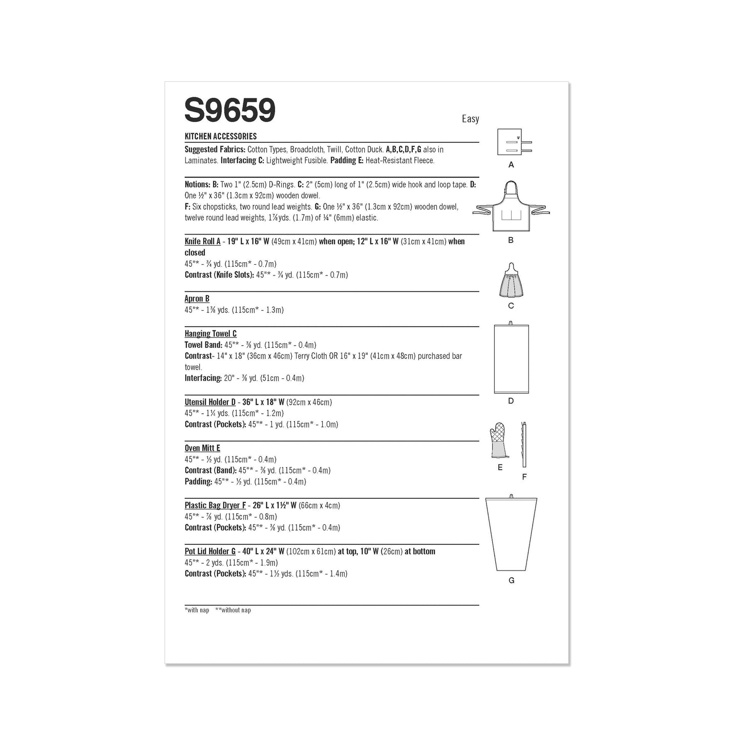 Simplicity 9659