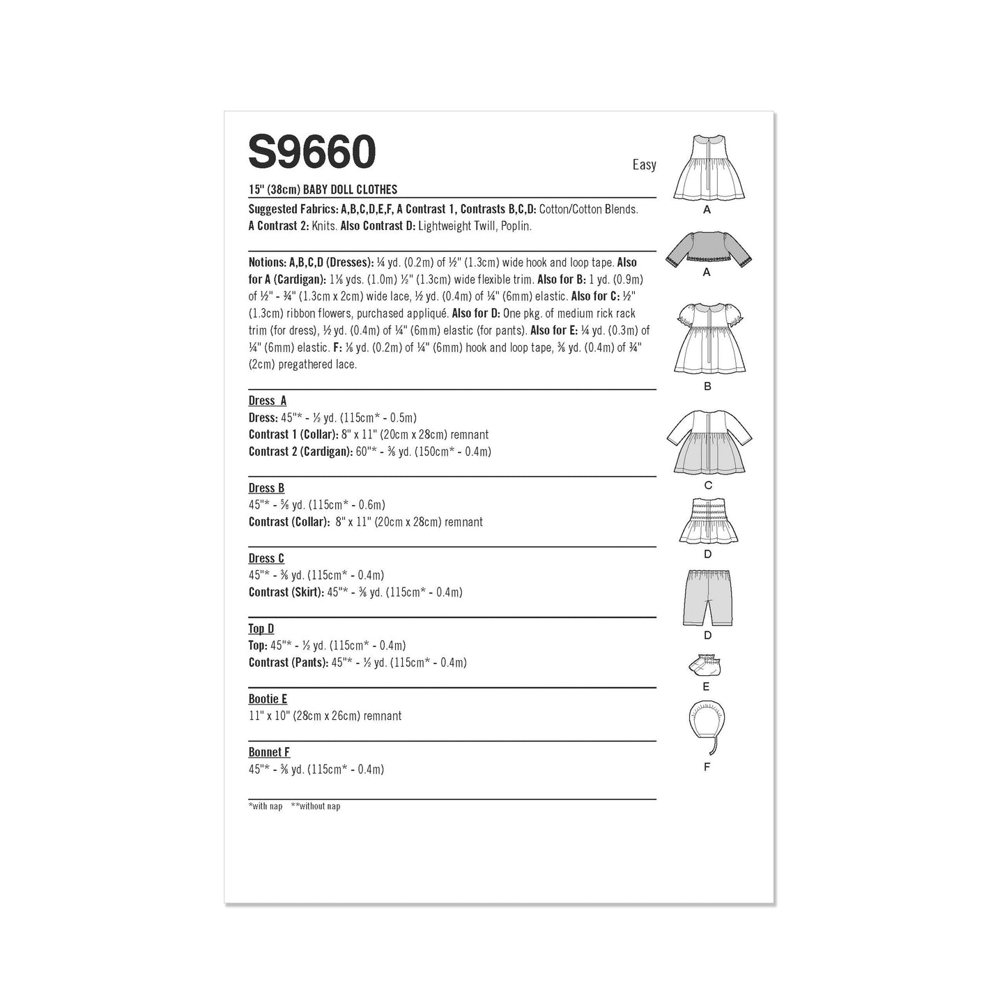 Simplicity 9660