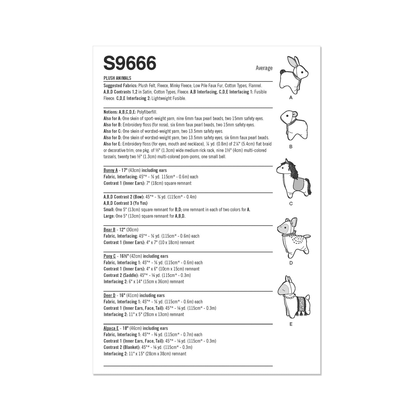 Simplicity 9666
