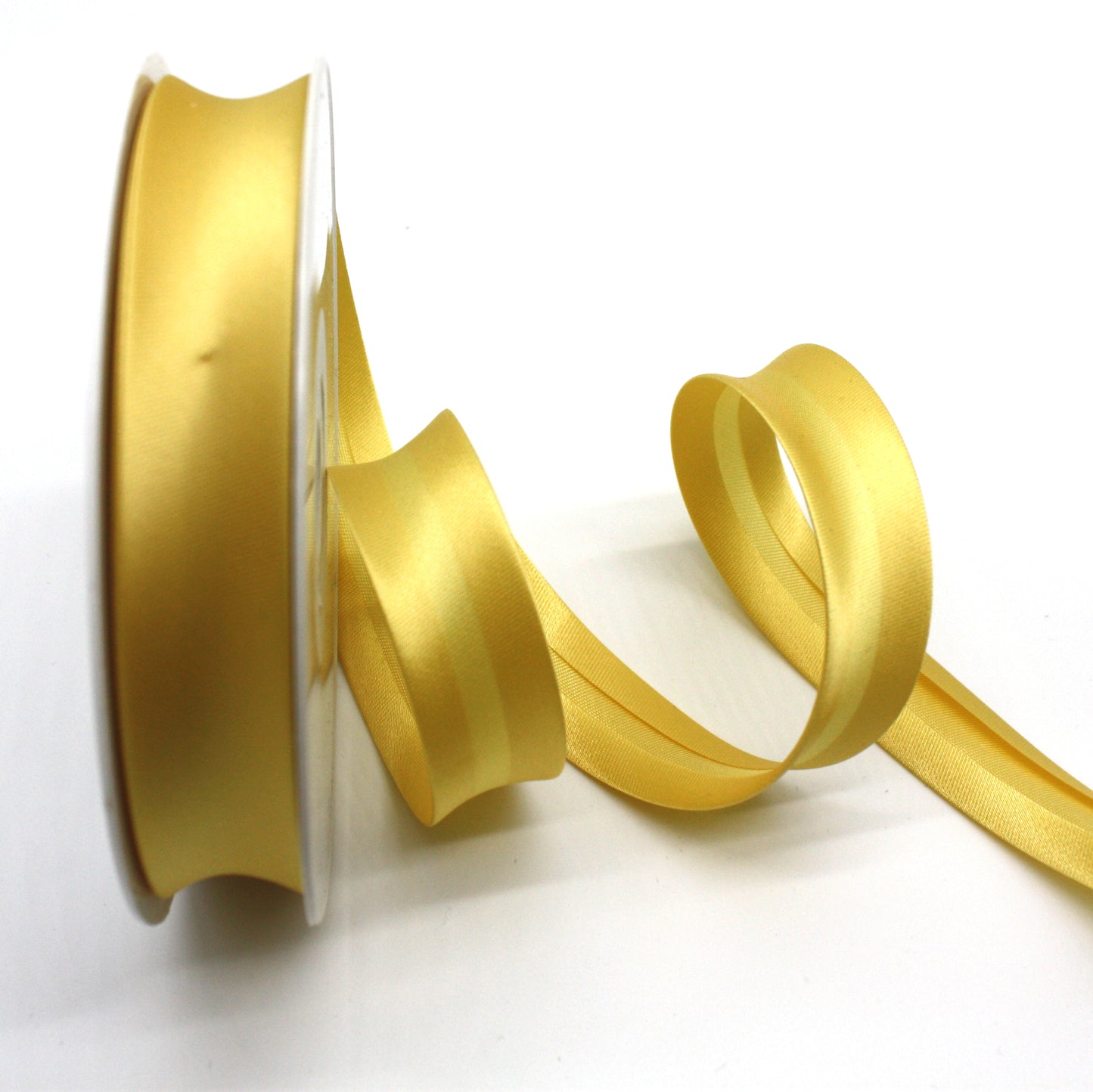 Satin Bias Binding - Buttermilk