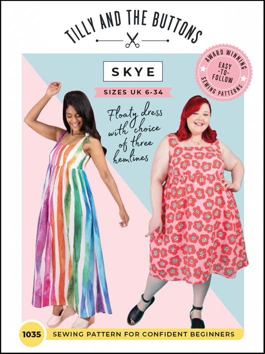 Tilly and the Buttons Skye Sundress - Sizes UK 6-34
