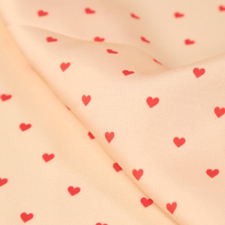 Fabric Godmother - Sweet Heart Viscose Satin