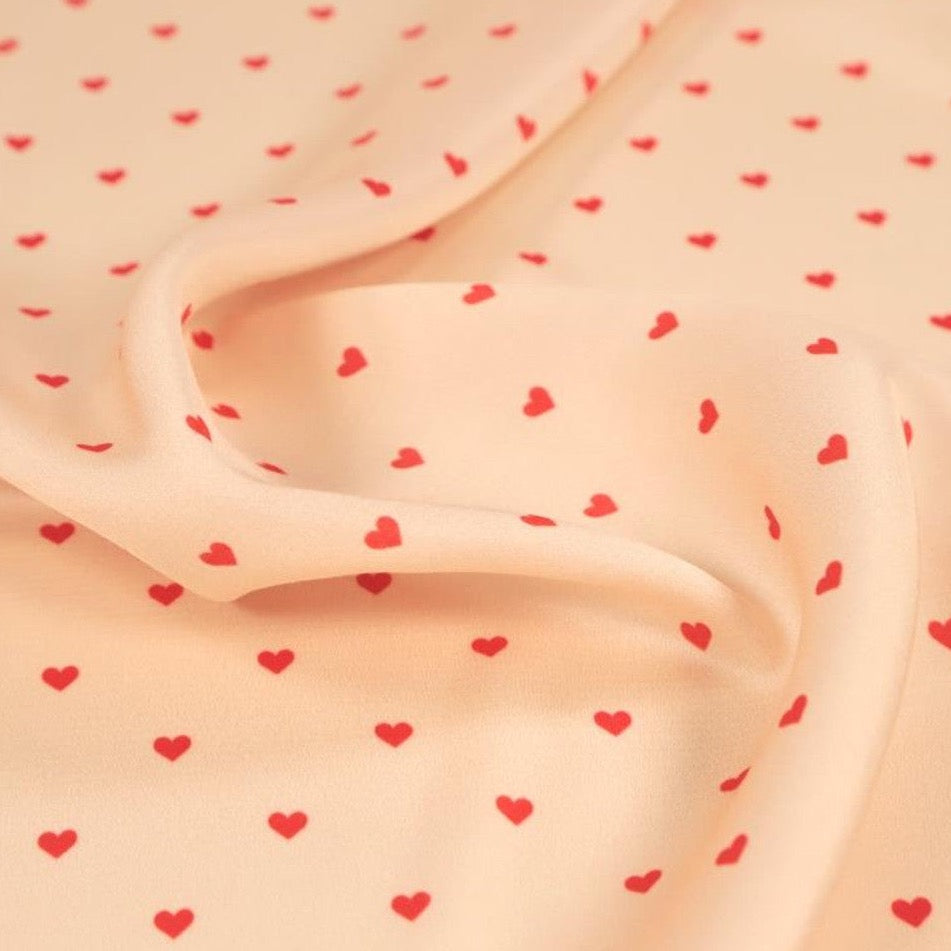 Fabric Godmother - Sweet Heart Viscose Satin