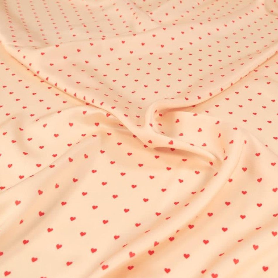 Fabric Godmother - Sweet Heart Viscose Satin