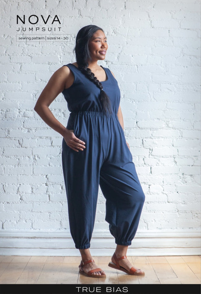 True Bias Nova Jumpsuit Sizes 14-30