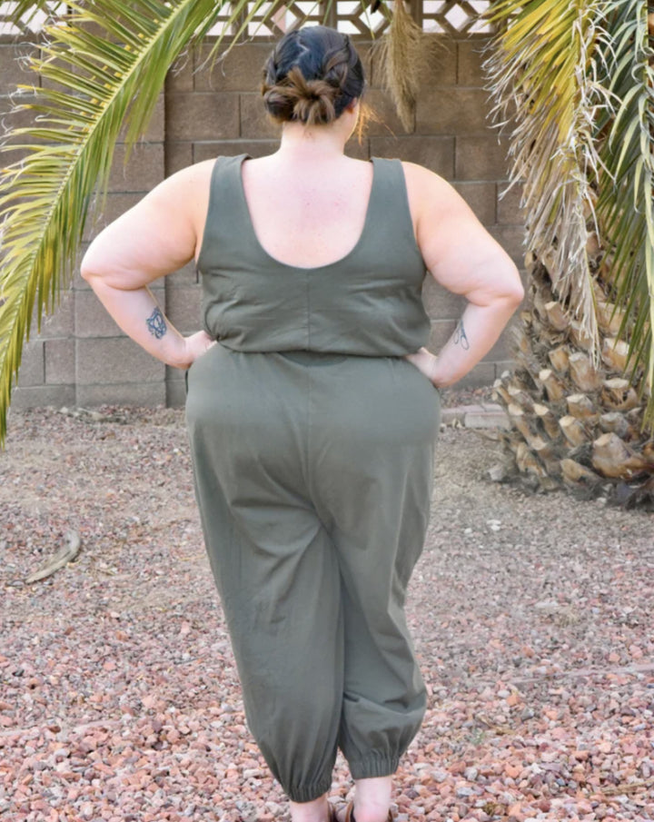 True Bias Nova Jumpsuit Sizes 14-30