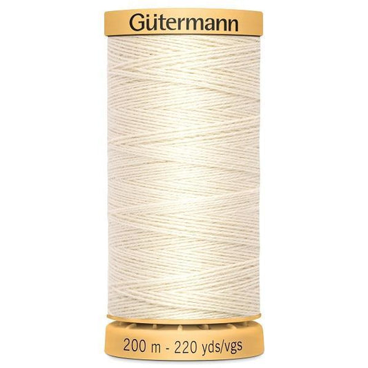 Gutermann Tacking Thread 200m - Natural