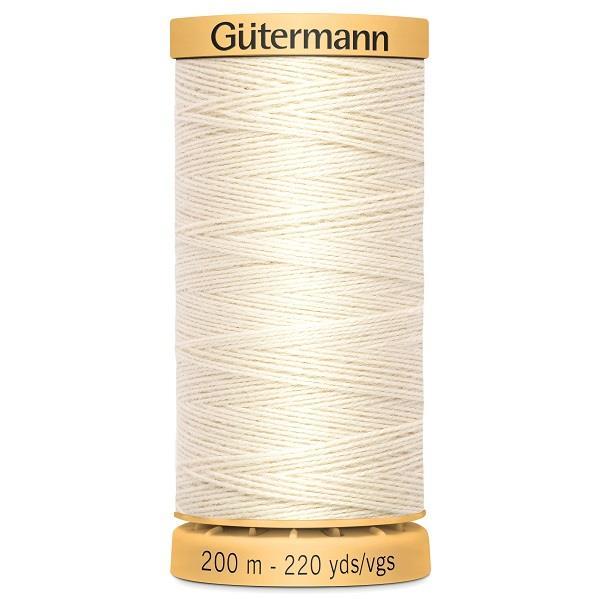 Gutermann Tacking Thread 200m - Natural