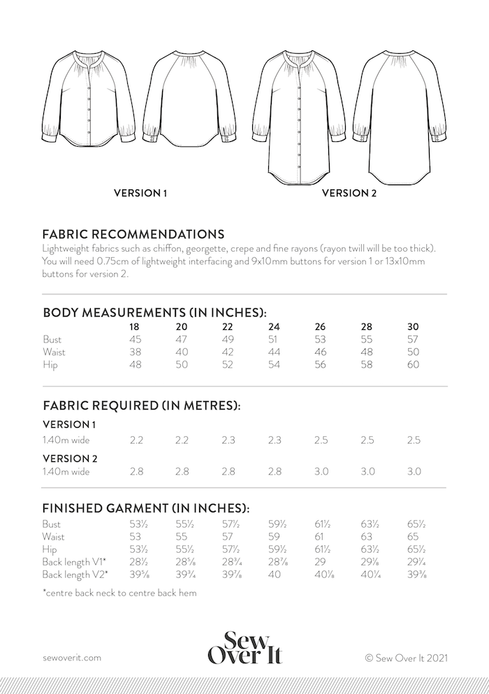 Sew Over It Zadie Blouse