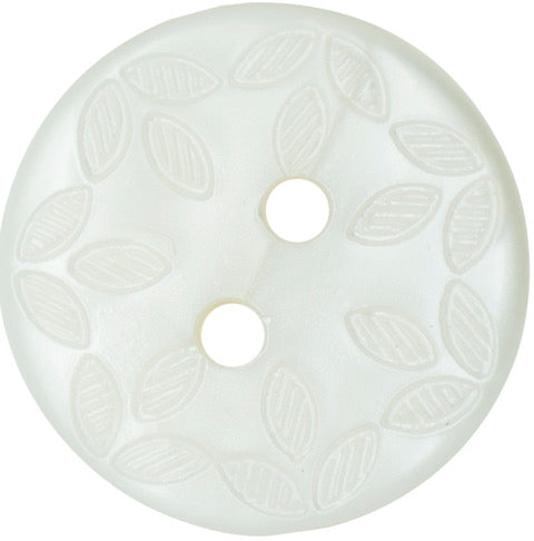 Leaf Embossed Italian Buttons