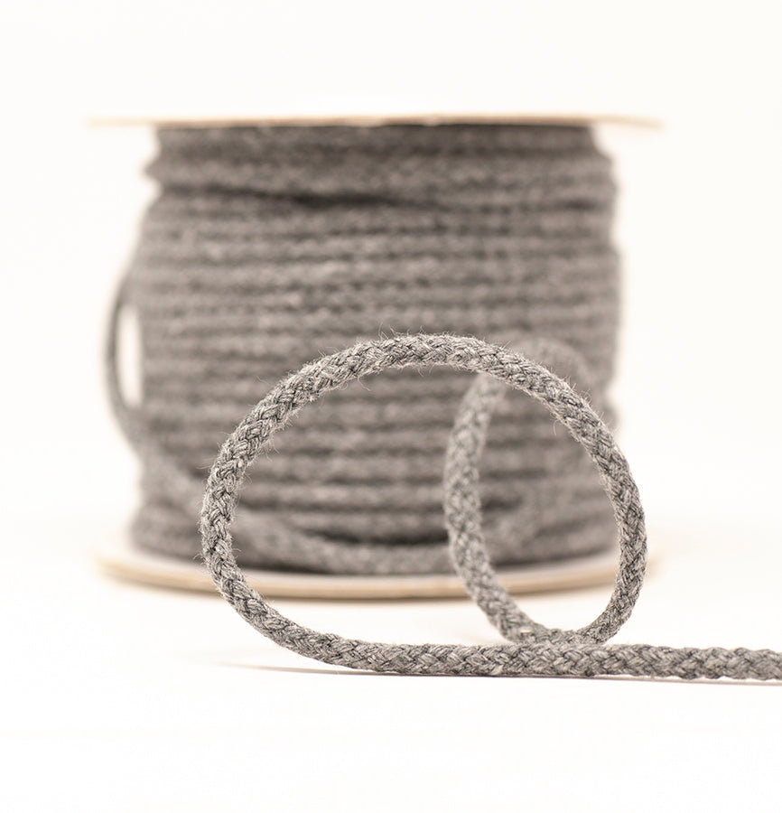 4mm Draw Cord - Dark Grey