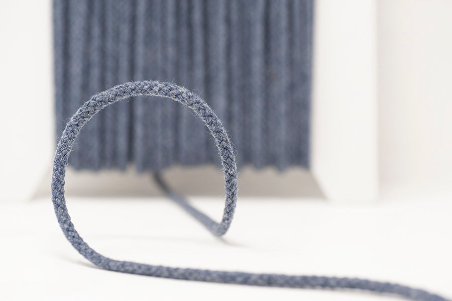 4mm Draw Cord - Denim