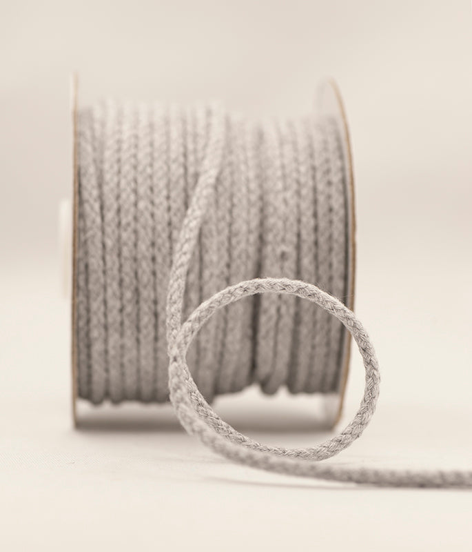 4mm Draw Cord - Grey
