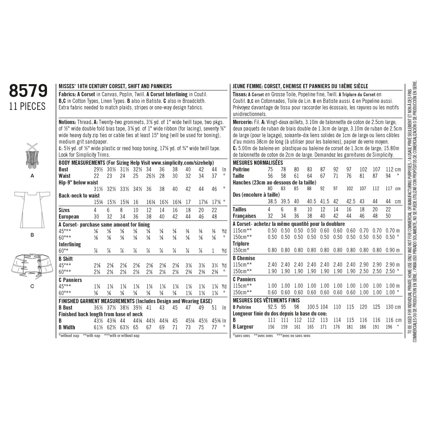 Simplicity 8579