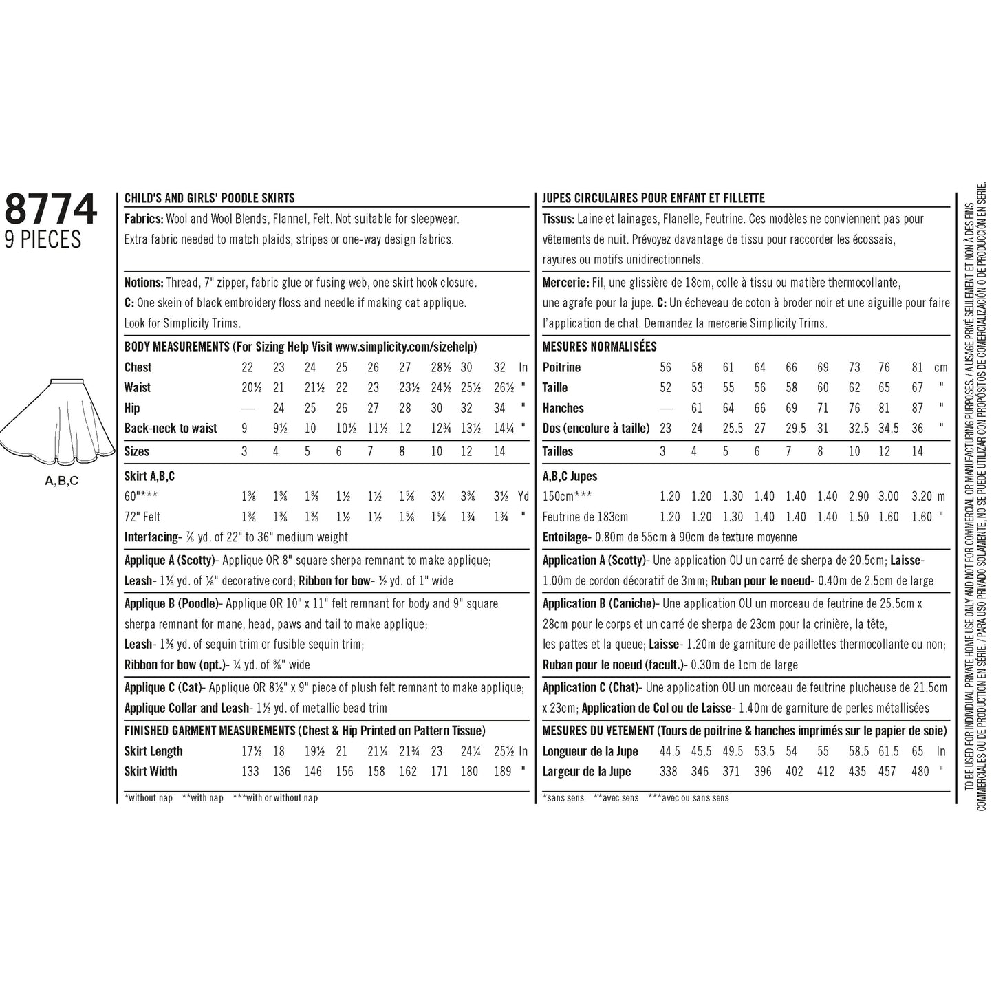 Simplicity 8774