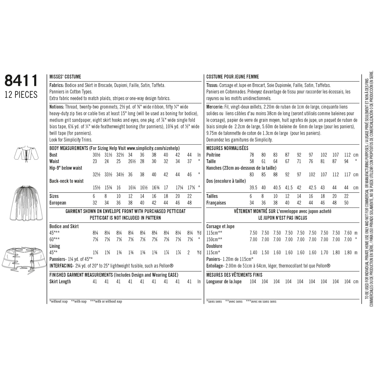 Simplicity 8411